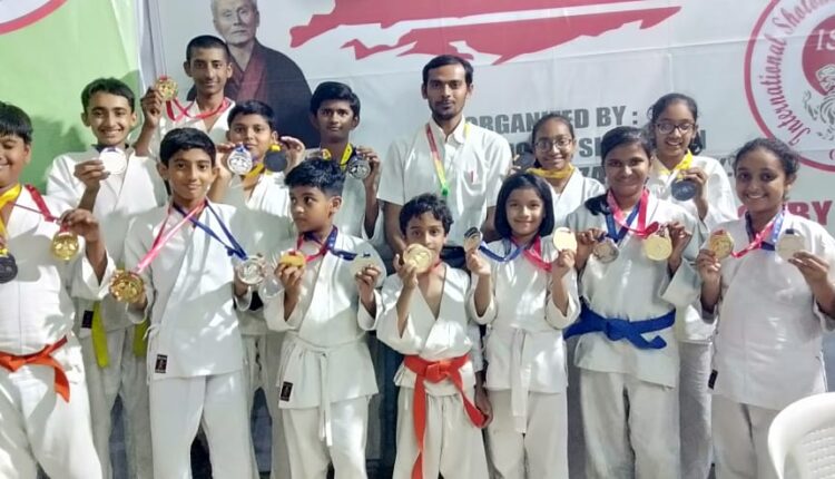 Students from Vinay Karate Academy, Morbi won the International Competition